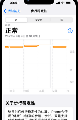 椰林镇iPhone手机维修如何在iPhone开启'步行稳定性通知'