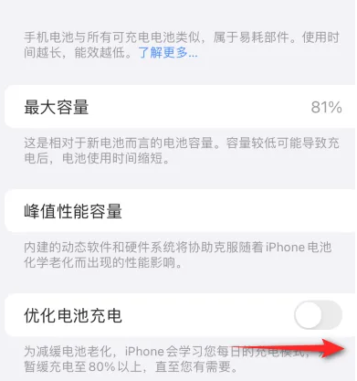 椰林镇苹果15维修分享iPhone15充电到80%就充不进电了怎么办 