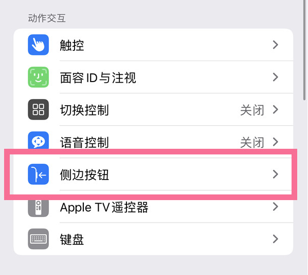 椰林镇苹果14维修店分享iPhone14 Plus侧键双击下载功能关闭方法 