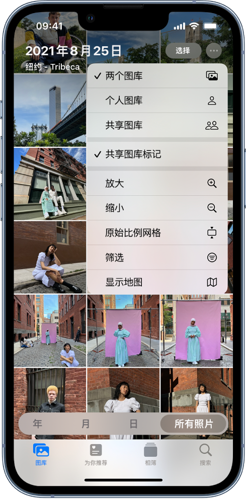 椰林镇苹果手机维修分享升级 iOS 16.1 后，如何设置或加入 iCloud 共享照片图库 