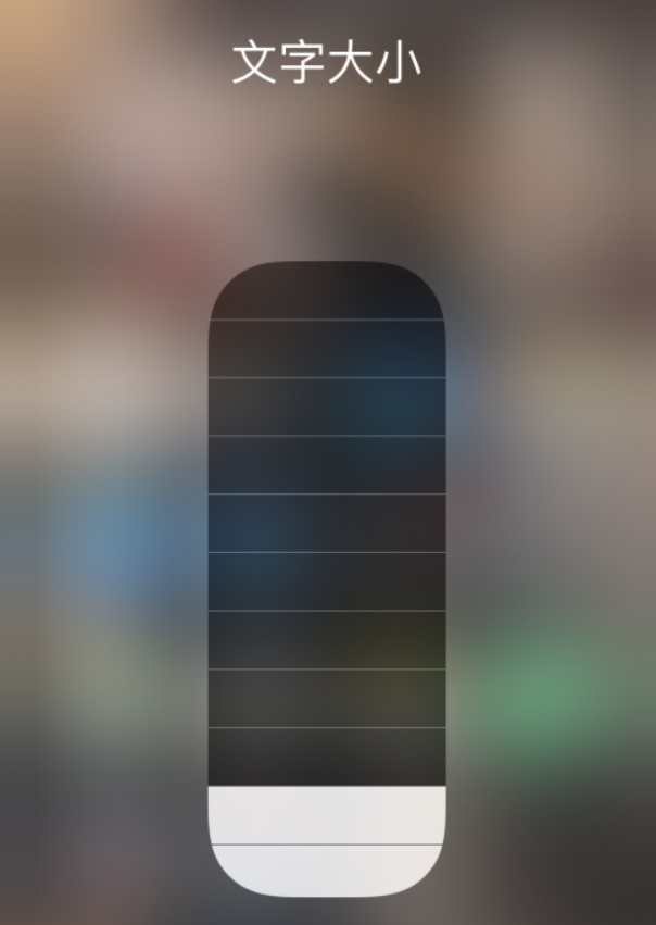 椰林镇苹果手机维修分享小技巧：在 iPhone 控制中心快速调节字体大小 