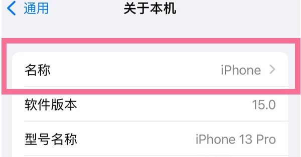 椰林镇苹果13维修分享iPhone 13热点名字设置教程 