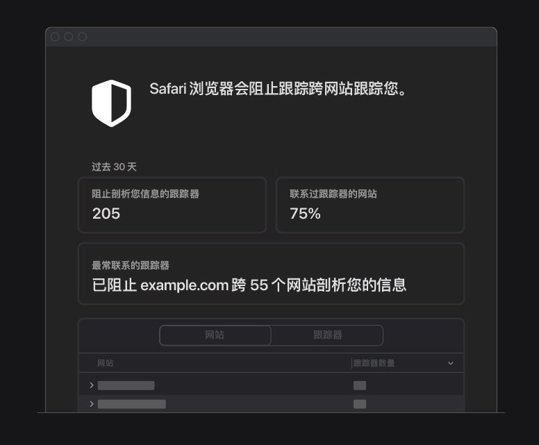 椰林镇苹果手机维修分享如何在 Safari 浏览器中查看和打开隐私报告 